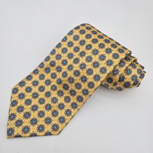 Faberge Yellow Silk Tie NWT